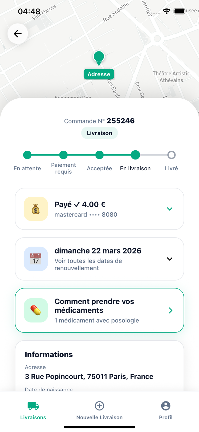 OrdoLiv Ordonnance
